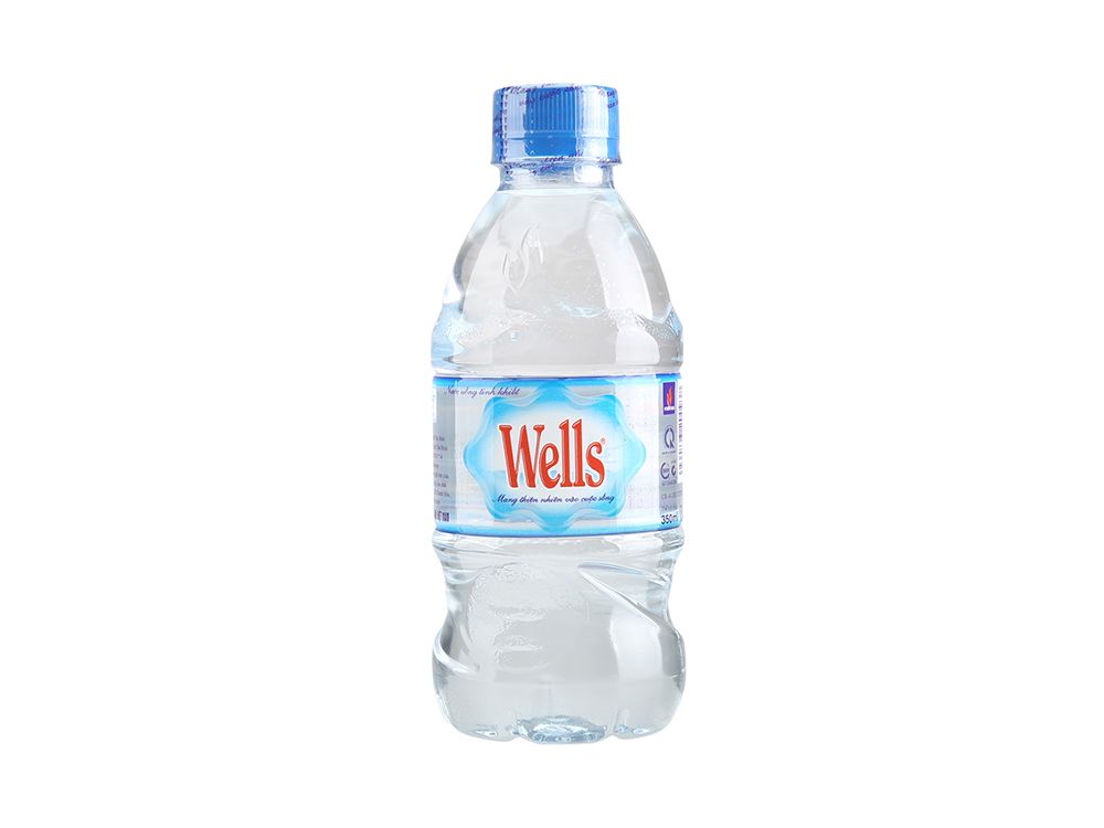 Nước tinh khiết Wells 350ml